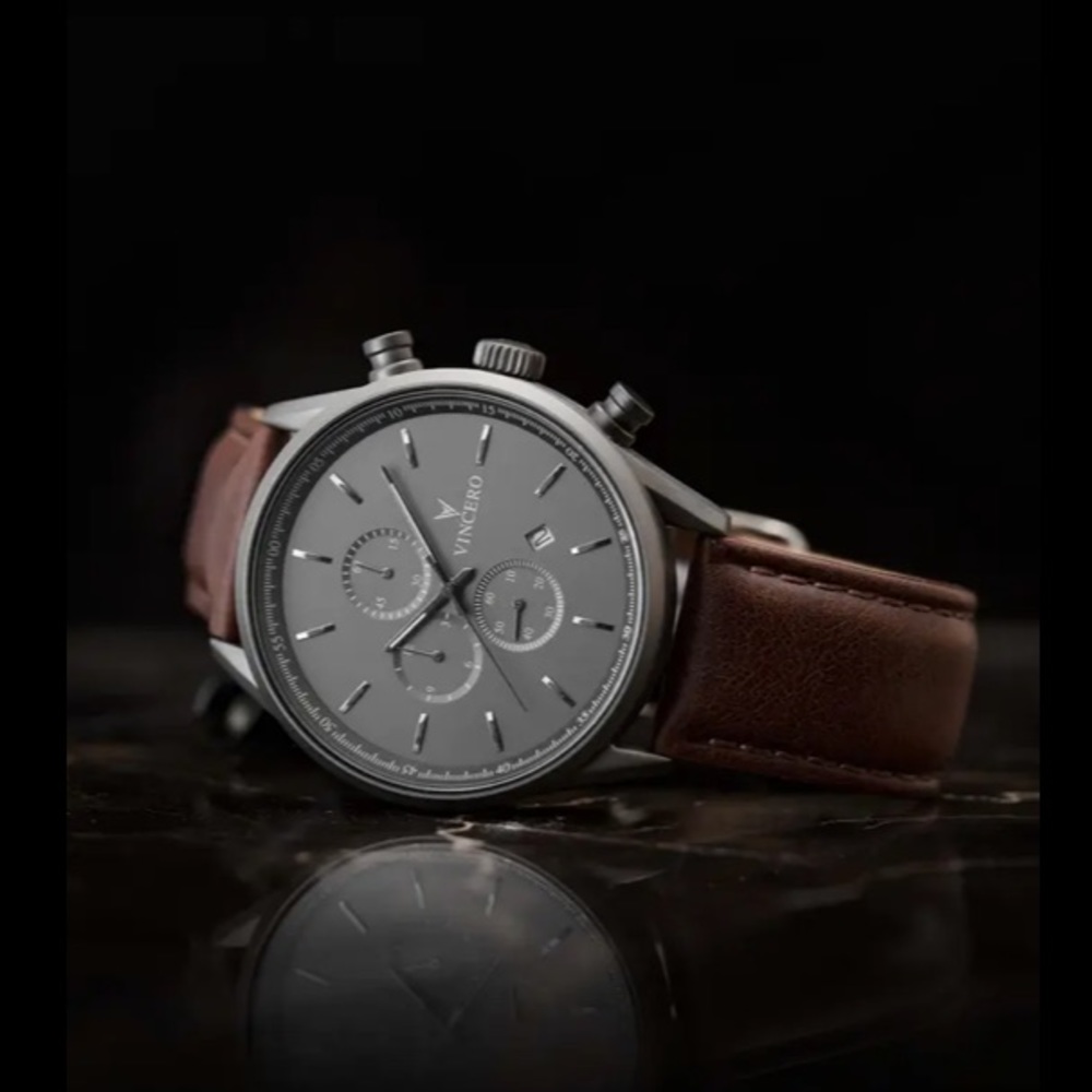 Vincero Chrono S walnut / gunmetal